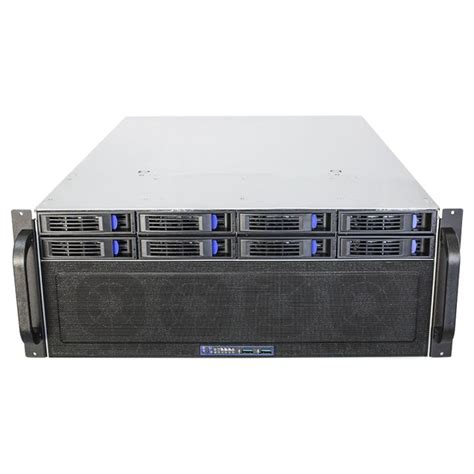 Hengyu 4U Industrial Control Hot Swappable Server Chassis 11 Slots 8 Disks Support E ATX