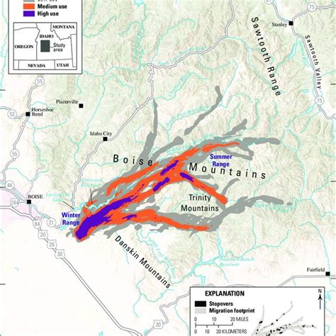 Current Range Of Mule Deer In North America Demarais And Krausman