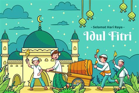 20 Link Download Desain Spanduk Idul Fitri Lebaran 2024 Gratis Format