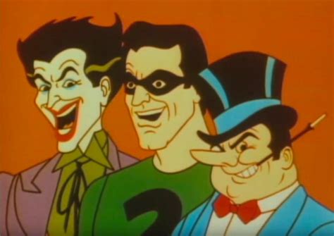 Batman Joker Riddler And Penguin 1968 I By Julesvismale On Deviantart