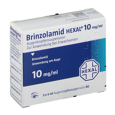 Brinzolamid Hexal Mg Ml X Ml Mit Dem E Rezept Kaufen Shop Apotheke