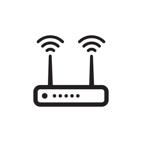 router icon eps   vector art  vecteezy