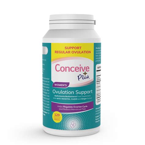 Buy Conceive Plus Ovulation Support Myo Inositol Coq Folic Acid