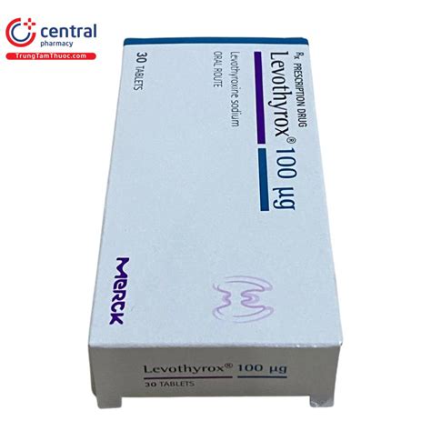 Thuốc Levothyrox 100mcg Tác dụng cách dùng giá bán