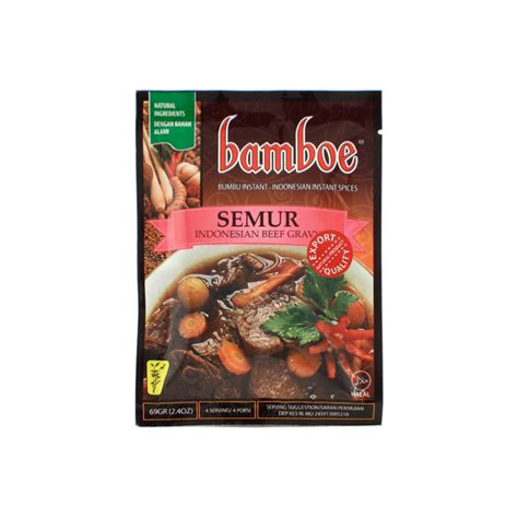 Seasoning Bamboe Instant Seasoning Semur Indonesian Beef Gravy