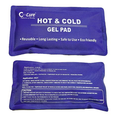 C Cure Hot And Cold Gel Pack I Ice Bags Therapy I Soft Touch Reusable I