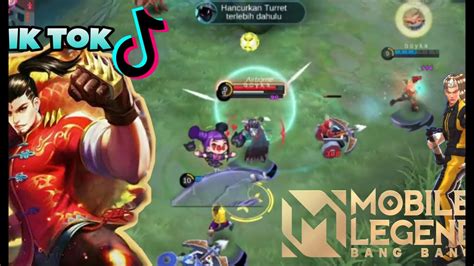 TIK TOK MOBILE LEGEND TERBARU 2021 FREESTYLE BRUNO MARS YouTube