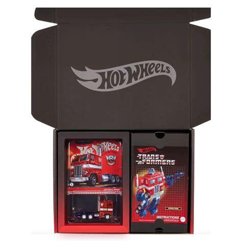 Hot Wheels Transformers 風火1 64 輪 變形金剛 聯名 變形柯博文 Optimus Prime 蝦皮購物