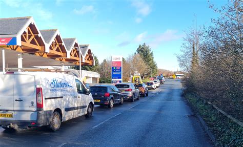 Traffic chaos in Llandudno Junction due to 'active travel scheme' work