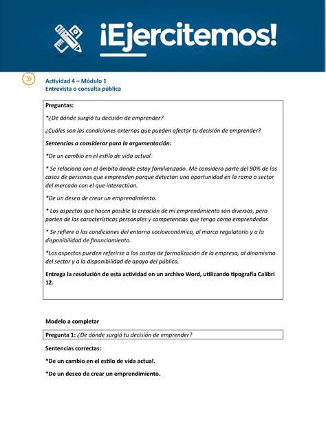 API 1 M1 Creatividad y emprendedorismo Actividad 4 Módulo 1