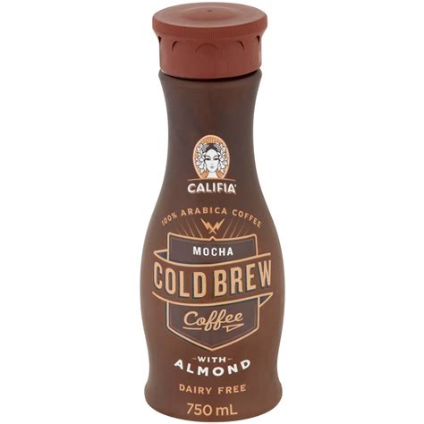 Califia Farms Mocha Cold Brew With Almond 750ml Woolworths