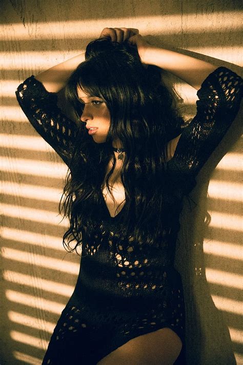 Camila Cabello Women Singer Brunette Cuban Monochrome HD