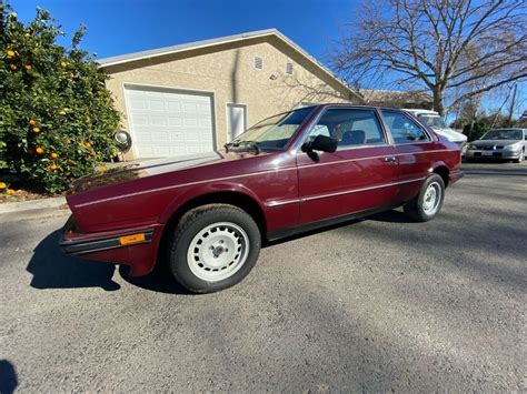 1985 Maserati Biturbo Only 63k Og Miles No Reserve Classic