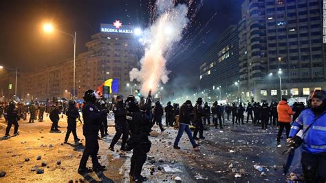 Romania Scraps Proposed Corruption Bill Amid Protests Cnn