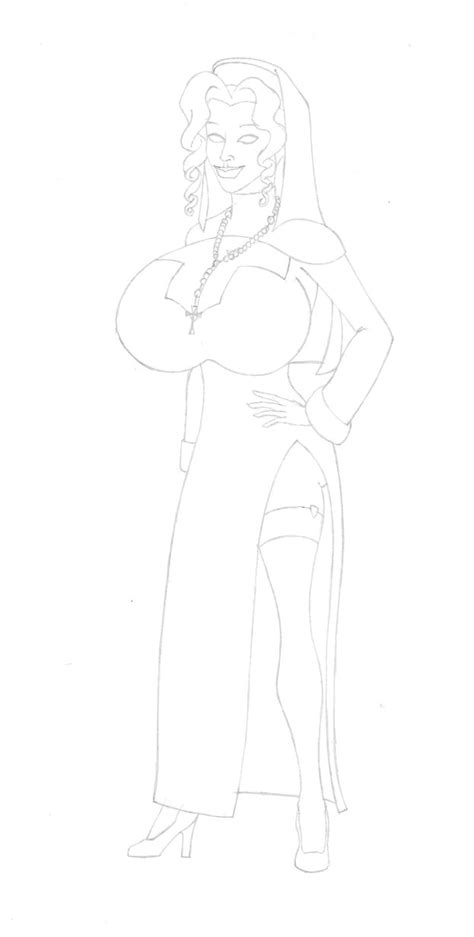 MnF Character Idea Mother Superior Odette WIP By Kelumir Hentai Foundry