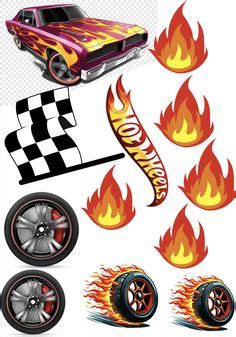 ideas de Hot Wheels imprimibles hot wheels fiesta de hot wheels cumpleaños de hot wheels