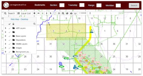 Gis For Oil And Gas Sharing Oil Field Maps Online Gis Cloud