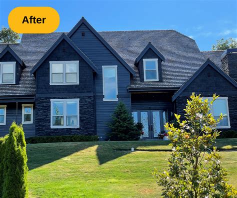 Home Exterior Before and After - Eastside