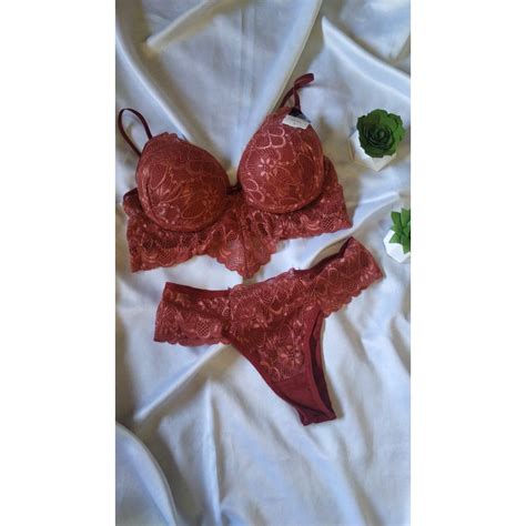 Conjunto Lingerie Luxo Shopee Brasil