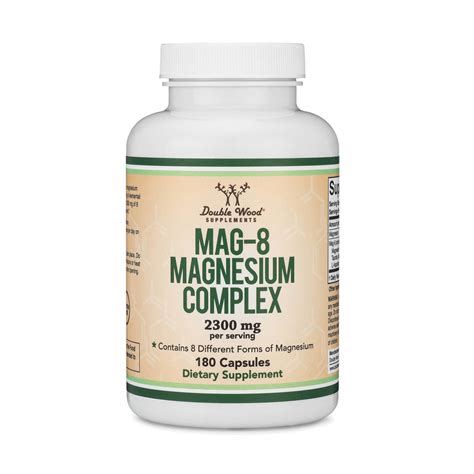 Magnesium Complex (8 forme de Magneziu), Double Wood