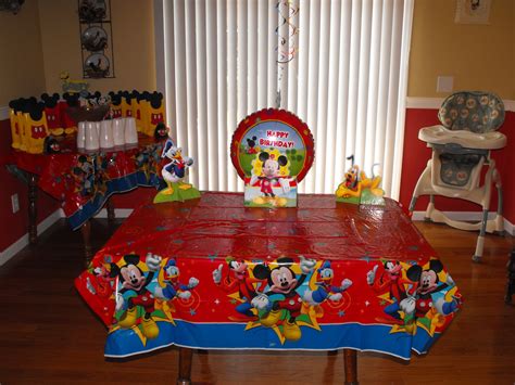 Mickey Mouse Clubhouse Party Ideas Homemade