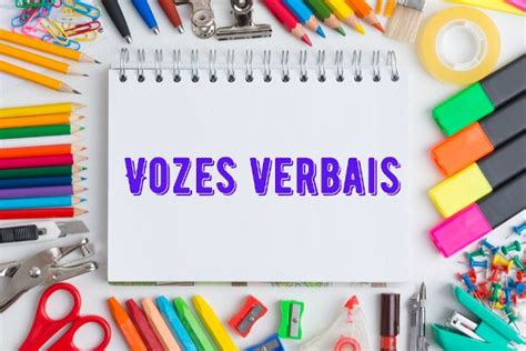 As Vozes Verbais Voc Sabe Identific Las Not Cias Concursos