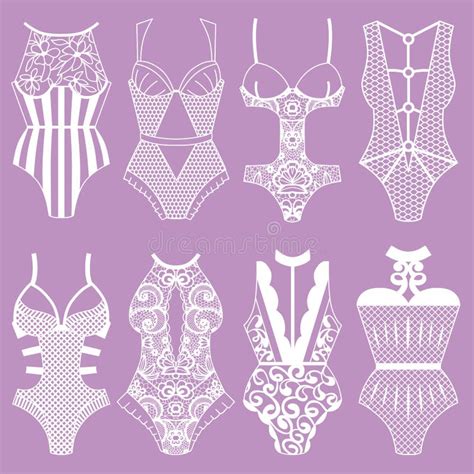 Collection Of Lingerie Body Stock Vector Illustration Of Bodice Beauty