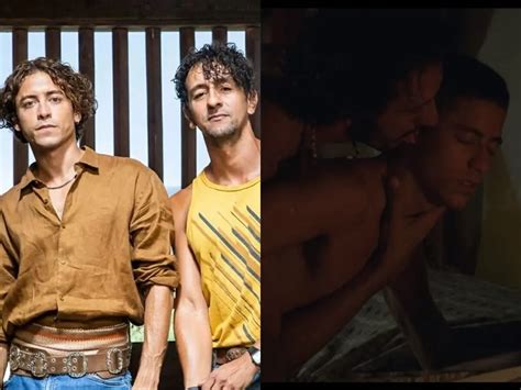 Irmãos em Pantanal Irandhir Santos e Jesuíta Barbosa já viveram casal gay em filme Tatuagem