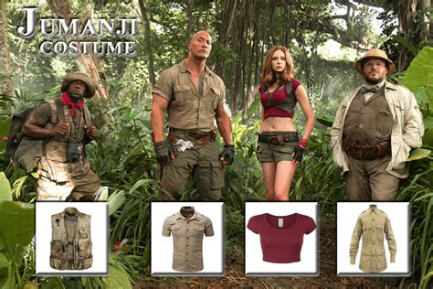 Have Your Own All Characters Jumanji Costume Guide