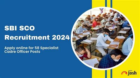 SBI SCO Recruitment 2024 Apply For 58 Specialist Cadre Officer Posts