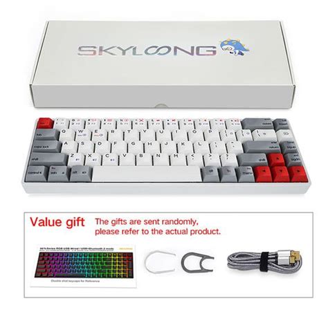 Buy Skyloong Sk S Retro Red Switches Pbt Keycap Hot Swap