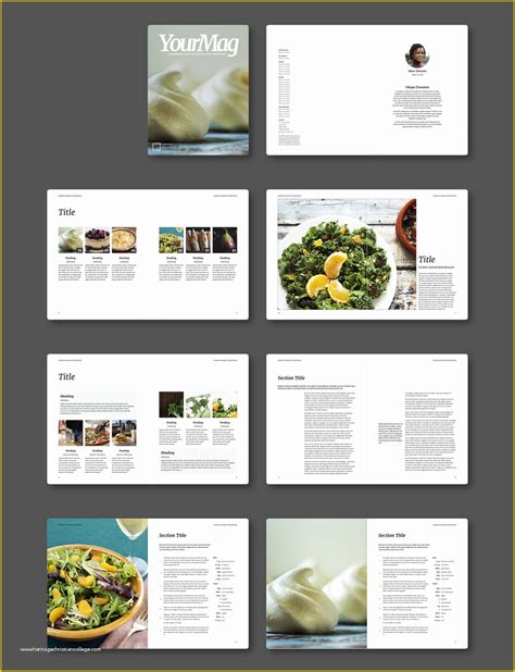 Free Magazine Layout Templates Of 20 Magazine Templates with Creative ...