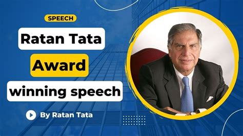 Ratan Tata motivational speech | Chairman of Tata Sons | 2022 ...