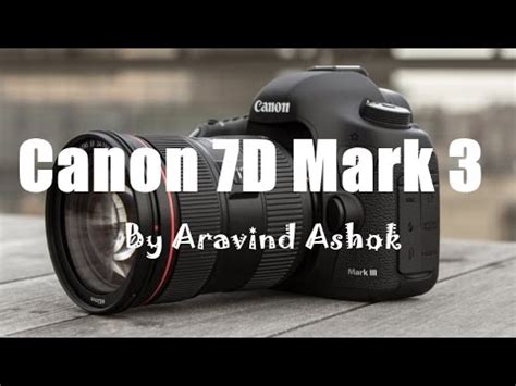 Canon 7d Mark 3 Leaked Specs - YouTube