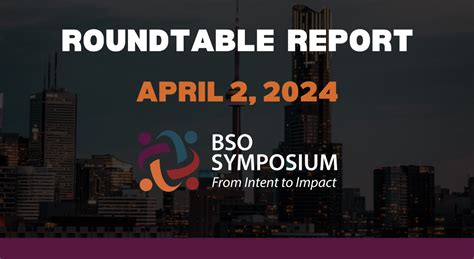 Seeking Your Valuable Feedback on the BSO Symposium Report - Black ...