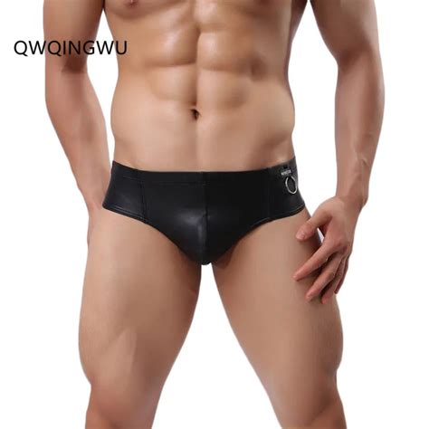 Ropa Interior Sexy Gay Para Hombre Bragas En T De Piel Sint Tica