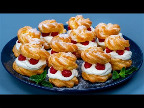 Мини эклеры к чаю от Аппетитно ТВ