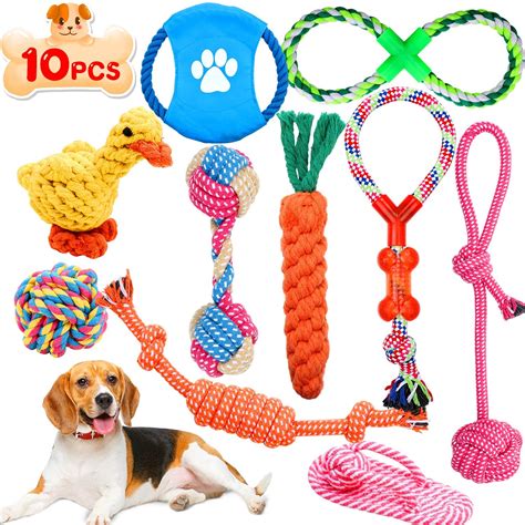 Lot De Jouets Pour Chien Et Chiot Corde De Dentition