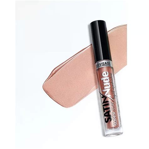 LUXVISAGE Тени SATIN Nude для век жидкие super stay тон 204 SUNNY BEIGE купить с доставкой по