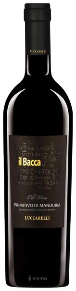 2019 Luccarelli Il Bacca Old Vine Primitivo Di Manduria Vivino US