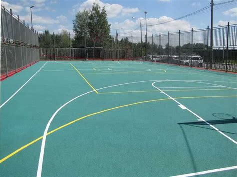 Покрытие баскетбольной площадки | Разметка | Под ключ все работы | MOSEPDM
