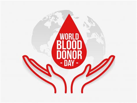 Blood Donor Day Logo World Blood Donor Day Quotes Poems Saying