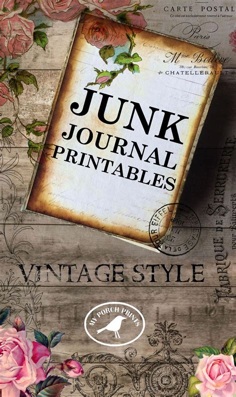 Free Printable Junk Journal Ephemera - Printable Word Searches