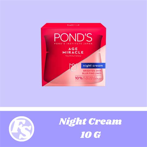 Pond S Age Miracle Night Cream G Lazada Ph