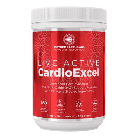 Live Active Cardio Pack - Mother Earth Labs