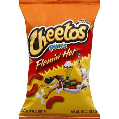 CHEETOS Puffs Flamin Hot Oz Delivery Or Pickup Near Me Instacart