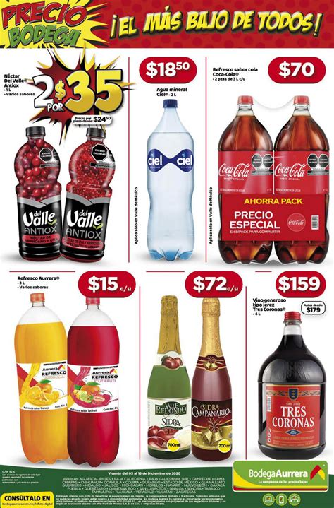 Folleto Bodega Aurrerá del 3 al 16 de diciembre 2020