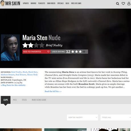 Maria Sten Nude Naked Porn Content Review 496 Nude Celebrities List Like Mrskin