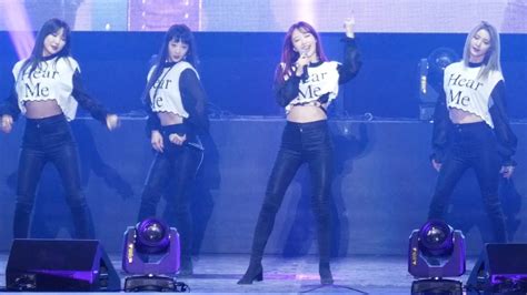 180228 EXID 핫핑크 Hot Pink 직캠 동양미래대학교 입학식 OT 고척스카이돔 YouTube