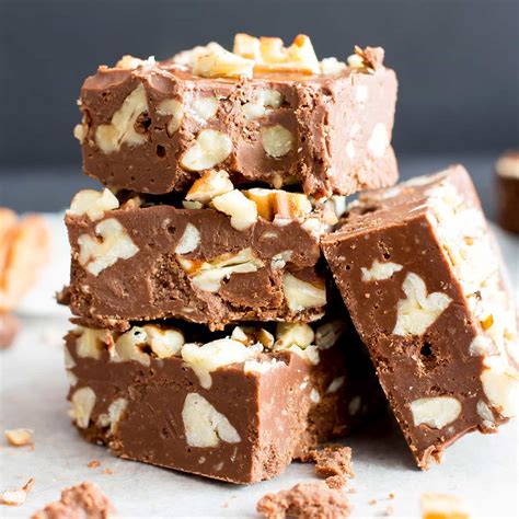 3 Ingredient Chocolate Pecan Fudge Easy Paleo Vegan Gluten Free